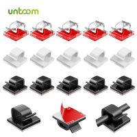 Untoom Penahan Pelindung Kabel Klip Manajemen Organiser Kabel Desktop Winder Kabel USB untuk Kabel Earphone Keyboard Mouse Komputer