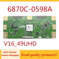 2023 Gratis Ongkir Tcon Board 6870C-0598A 43 49 55นิ้ว V16ทีวี49UHD ลอจิกที-คอน6870C 0598A T-Con ดั้งเดิม