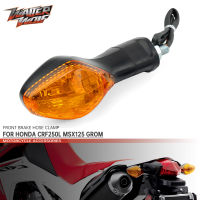 Belakang ไฟระบุสัญญาณไฟเลี้ยวสำหรับฮอนด้า CRF MSX125 250L MSX 125 GROM Motosikal Kiri Flasher Kanan LED Agian Aksesori Lampu