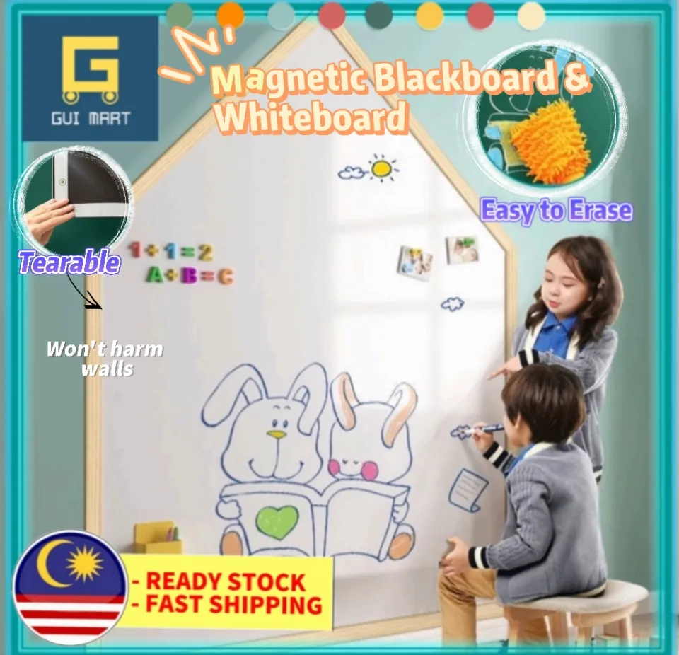 Whiteboard Magnet Sticker, Blackboard Sticker Magnet