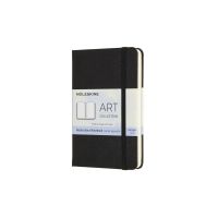 Moleskine สมุดวาดภาพสีน้ำ เปิดแนวตั้ง ปกแข็ง สีดำ MOLESKINE WATERCOLOUR NOTEBOOK HARD COVER BLACK บริการเก็บเงินปลายทาง