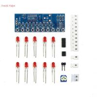 SRAITH ฉลาด โคมไฟ NE555 + CD4017 ไฟแสดงสถานะการไหล ชุดโคมไฟอิเล็กทรอนิกส์ อะไหล่ DIY ชุดอุปกรณ์อิเล็กทรอนิกส์อัจฉริยะ ชุด DIY โมดูล LED อะไหล่โคมไฟน้ำ DIY ไฟ + CD4017