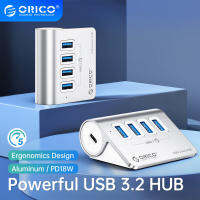 USB HUBS ORICO อลูมิเนียม5Gbps HUB PD18W Charger USB3.2ประเภท USB C Card Reader Splitter พร้อมอะแดปเตอร์สำหรับ MacBook อุปกรณ์เสริม