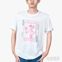 DOSH UNISEX T-SHIRTS PINK PANTHER เสื้อยืดคอกลม แขนสั้น ผู้ชาย-ผู้หญิง 9DPPMT5015-OW