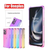 Funda Transarente Gradiente Para OnePlus Nord CE 2 Lite 5G ACE CE2 N20 N200 N100 N10 Funda TPU Suave 2T 9R