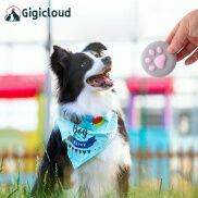 Gigicloud 7cm Pet Dogs Round Interactive Toy Tooth Cleaning Sound Chewing