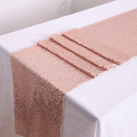 180cm250cm275cm Wedding Table Decoration Sequin Table Runner Party Decoration Rose Gold Silver Pink Blue Wedding Table Runner