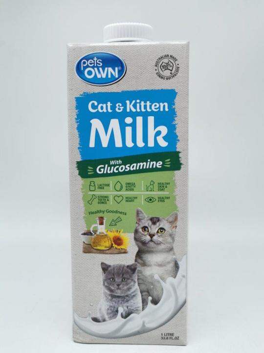 PET OWN PET MILK WITH GLUCOSAMINE 1 LITRE CARTON Lazada PH