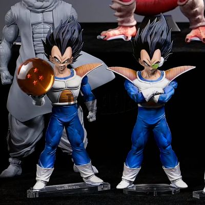 ZZOOI In Stock Dragon Ball Z GK Vegeta Figure 4 Forms Vegeta Figurine 28cm Pvc Action Figure Collection Model Toy for Children Gifts