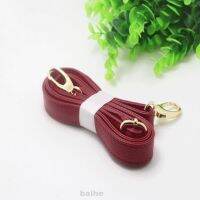 Solid Fashion PU Leather Wear Resistant Replacement Parts Adjustable Length Single Shoulder Bag Strap