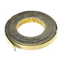 EVA Adhesive Tape 10/15/20/25/30/40mm Width Black Sponge Single Side Foam 10M 1mm Thick Anti-Collision Seal Strip Adhesives Tape