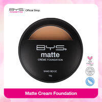 (ส่งฟรี) BYS Cosmetics Matte Crème Foundation 7 g. รองพื้นเนื้อครีมแบบแมตต์ ปกปิดผิวจาก รอยดำแดง และปัญหาผิว