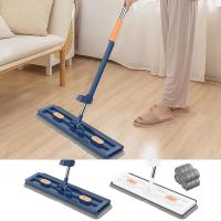 Microfiber Floor Mop Mop for Laminate Floor Cleaning 360 Degree Rotation Dry Wet Use Microfiber Floor Mop Floor Cleaning for Laminate Floor Wall Dust Hardwood Ceramic Tile amicably