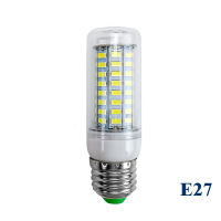 10pcslot E27 LED Lamp E14 LED Bulb SMD5730 220V Corn Bulb 24 36 48 56 69 72LEDs Chandelier Candle LED Light For Home Decoration