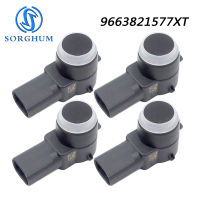 SORGHUM 9663821577XT 4Pcs 1Pc สำหรับ Peugeot 307 308 407 Rcz Partner Citroen C4 C5รถ PDC เซ็นเซอร์ที่จอดรถ Assist 6590.A5 966382157