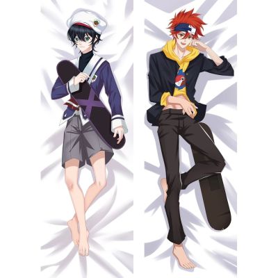 (ปลอกหมอนเท่านั้น) อะนิเมะ SK8 The Infinity Reki Kyan Snow Dakimakura ปลอกหมอนกอดร่างกาย Waifu 2ด้านตกแต่งชุดเครื่องนอนปลอกหมอนพิมพ์ลาย