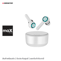 MONSTER หูฟังไร้สาย In-Ear Wireless Airlinks Frosted รุ่น Clarity 102 White