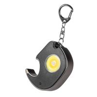 Mini Flashlight Keychain Portable COB LED Lights Magnet Rechargeable 500lumen Light 7 Light Modes with Free Sling USB Cable Bottle Opener for Night Camping Emergencies Repair superb