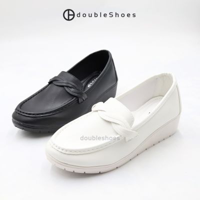 LEEPOP (MK2233-21) รองเท้าคัทชู ผู้หญิง สีขาว,สีดำ ไซส์ 36-41