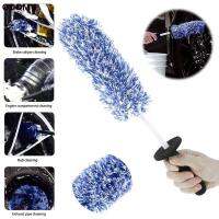 5ชุดเครื่องมือซักผ้า Long Reach Brush Microfibre Car Long Reach Wheel Rim Brush ทำความสะอาดอย่างอ่อนโยน Scratch Free Tyre Brush Washing Tool เครื่องมือทำความสะอาดรถยนต์ Non Scratch,Motorbike Brush Rim Cleaning Brush แปรงยางรถยนต์