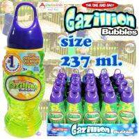 น้ำยาเป่าฟองสบู่ ขวดเล็ก BUBBLE REFILL 8oz./16oz./32oz./64oz. สินค้าของลิขสิทธิแท้จาก Gazillion