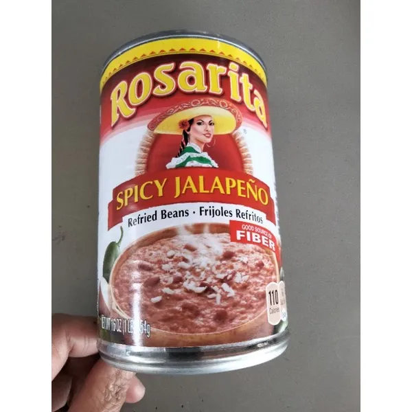 Sale Promotion ลองแล้วจะติดใจ🔹 Rosarita Refried Beans spicy jalapeno โร