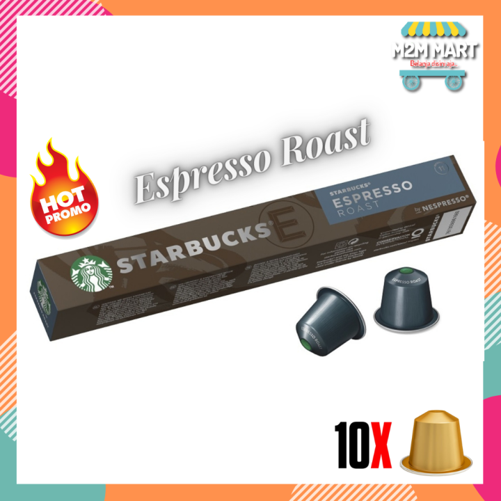 Kopi Nespresso Kapsul Starbucks Espresso Roast Capsules Lazada Indonesia