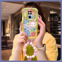 romantic Anti drop airbag Phone Case For Redmi Note9/Redmi 10X 4G Soft flower interest youth lovely Love bracelet trend