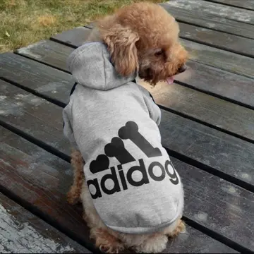 Adidas jacket outlet for dogs