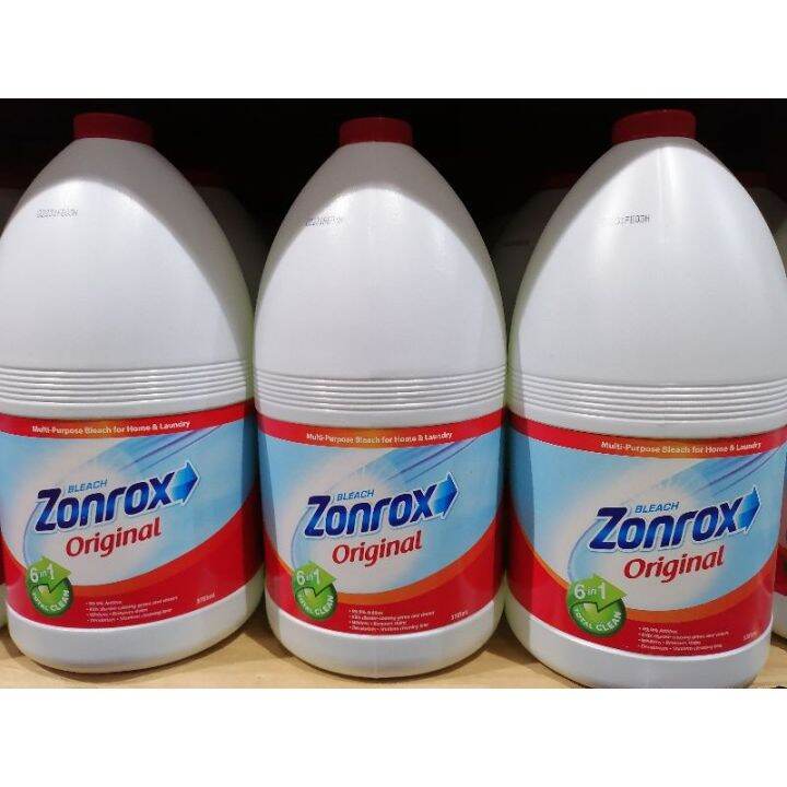 【COD】 Zonrox Bleach Original 1 Gallon | Lazada PH