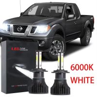 New ชุดหลอดไฟหน้าฮาโลเจน LED 6000K 2010 2009 6000K แบบเปลี่ยน สําหรับ Nissan Frontier D40 2005-2011