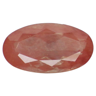 พลอย ซันสโตน ธรรมชาติ แท้ ดิบ ( Unheated Natural Sunstone Feldspar ) หนัก 2.82 กะรัต