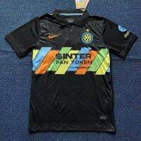 เสื้อเจอร์ซีย์21-22 Inter 2 Away เสื้อแจ็กเก็ตแบบไทยสำหรับผู้ใหญ่เสื้อทีมฝึกซ้อมชุดทีมภาพเขียนตามความต้องการแฟนชุดฟุตบอล