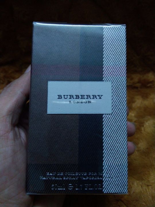 HCM]Nước hoa nam Burberry London for Men Eau de Toilette 50ML Spray -  CVU_FS12046 