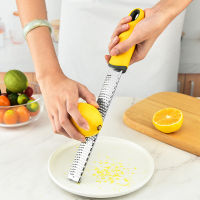 Citrus Lemon Zester &amp; Cheese Grater-Parmesan ชีสมะนาวขิงกระเทียมลูกจันทน์เทศช็อคโกแลตผักผลไม้อุปกรณ์ครัว