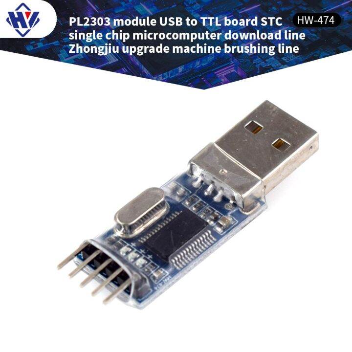 5-10pcs-pl2303-module-usb-to-ttl-board-stc-mcu-programming-download-line-pl2303hx-zhongjiu-upgrade-brush-line-adapter-converter