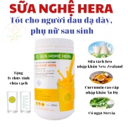 Sữa Nghệ Hera 500g, Hỗ Trợ Chữa Đau Dạ Dày, Tốt Cho Mẹ Sau Sinh, Lợi Sữa