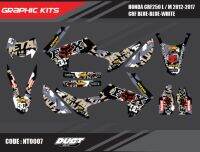 สติ๊กเกอร์วิบาก Honda CRF 250 L ทั้งคัน Graphic kit สติ๊กเกอร์เคลือบเงา สุดคุ้ม