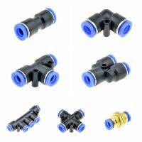 Air Pneumatic Fitting 8mm 10mm 6mm 4mm 12mm OD Hose Tube Gas Quick Connector Coupler