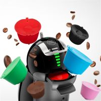 【YF】 Copo de café da cápsula reusável filtro dolce gusto máquina recarregável suporte copo pod coffeeware presente para