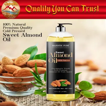 Majestic Pure Apricot Oil, 100% Pure and Natural, Cold-Pressed, 16 fl oz 