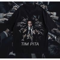 [S-5XL]New (พร้อมส่งเสื้อเฮีย) เสื้อ PiTA JOHNWICK COTTON 100 % มีทั้งทรงปกติและ OVERSIZES-5XL