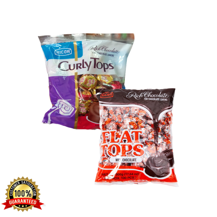 RICOA CURLY TOPS AND FLAT TOPS 150g AND 500g Lazada PH