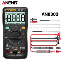 ANENG AN8002 Digital Multimeter 6000 Counts Backlight AC/DC Ammeter Voltmeter Ohm Alligator Clip Jumper Wire Test Electrical Trade Tools Testers