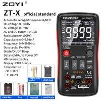 ZZOOI ZOYI ZT-X Digital Multimeter 9999 Counts High-precision Auto Range NCV Multimetro VFC Micro Current Voltage Tester LCR Tester