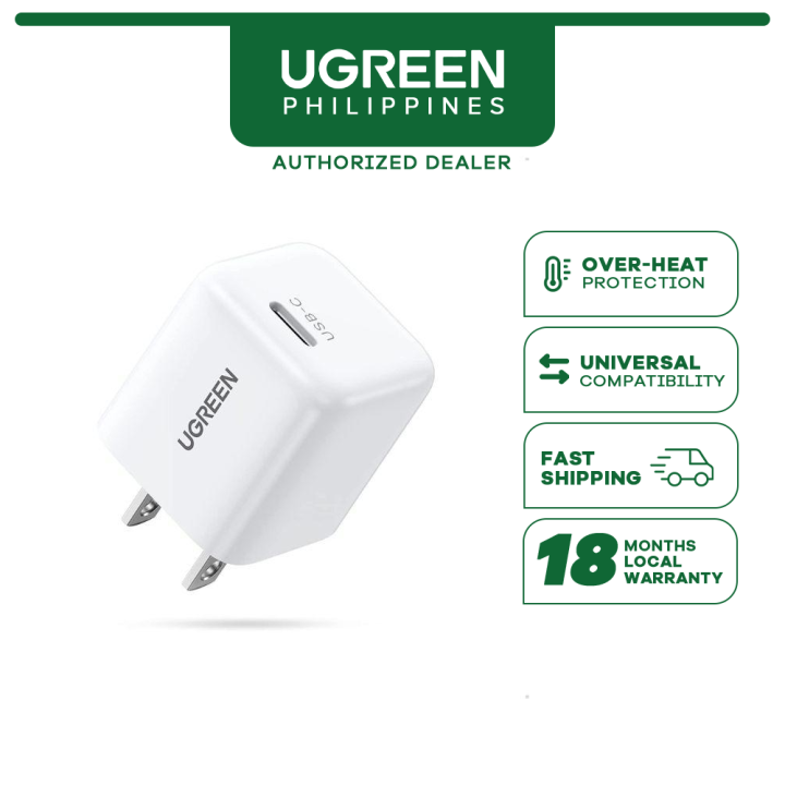 UGREEN 20W Mini PD Fast Charger iPhone 13 12 Pro Max iPhone 11 Pro Max iPhone  XR SAMSUNG S20+ Ipad Pro 2021 Power Delivery Fast Charger for Smartphone -  PH | Lazada PH