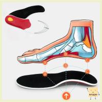 ห่อ1คู่ระบายอากาศได้สวมใส่สบายแผ่นรองเท้า Fasciitis Relief พื้นชั้นในรองเท้าดูแลเท้าแผ่นเสริมเท้าแบน