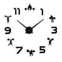 ZZOOI Fashion new 3D wall clock quartz watch reloj de pared modern design large decorative clocks Europe acrylic mirror stickers