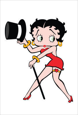 โปสเตอร์ Betty Boop เบ็ตตี้ บู๊พ รับทำ โปสเตอร์ติดผนัง ของแต่งบ้าน แต่งห้องนอน 77poster