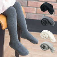 0-10Y Childrens Warm Tights Thicken Cotton Baby Tights Solid Color Girls Stockings Kids Pantyhose Newborn Winter Terry Socks